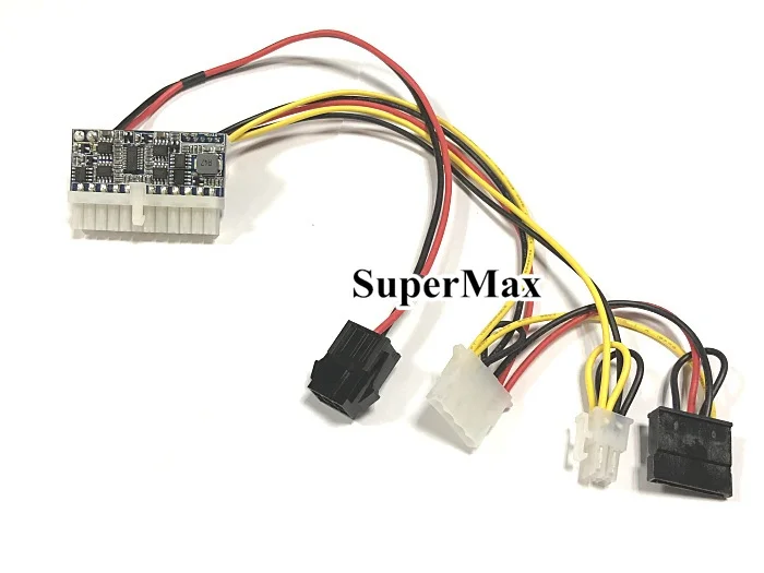 PCI E 6pin входной DC ATX 250W 24pin блок питания Swithc Pico PSU автомобильный мини ITX высокой