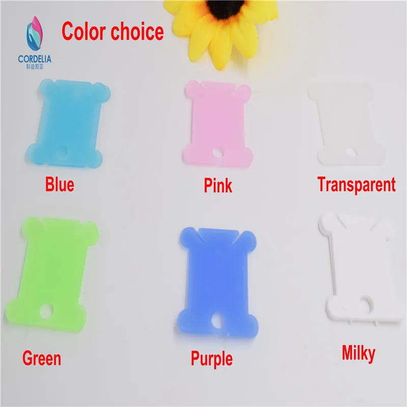 Лидер продаж 2016 года низкая цена высокое качество пластик 6 цветов 10 шт. вышивка