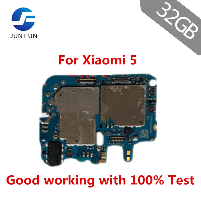 Материнская плата JUN FUN разблокированная с чипами схемы гибкий кабель для Xiaomi 5 Mi M5