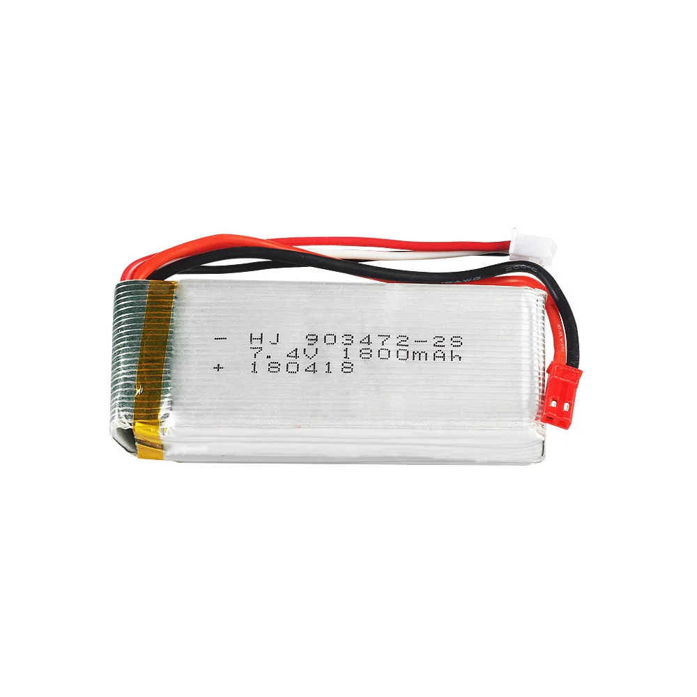 7.4V 1800mAh Lipo Battery For WLtoys L959 L969 L979 L202 L212 Remote control cars Huanqi 955 RC boat 2S 903472 20c toy parts | Игрушки и