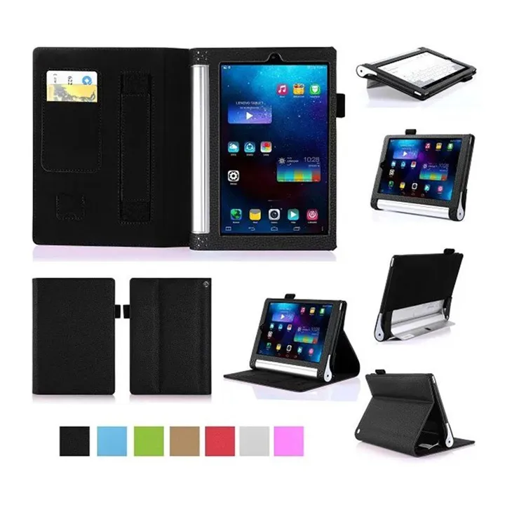 YNMIWEI для йоги Tab2 830F 830L чехол для планшета 8,0 дюймов Чехол-кошелек с ремешком для lenovo Yoga Tab 3 850F 850M кожаный чехол для планшета