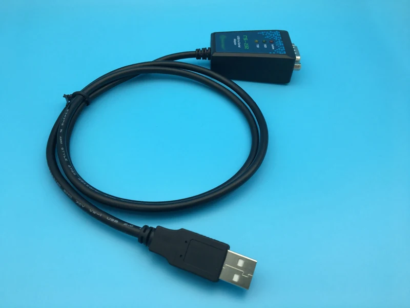 FTDI Чипсет 100 см USB 2 0 к последовательному RS232 DB9 мужской Порты и разъёмы Кабель