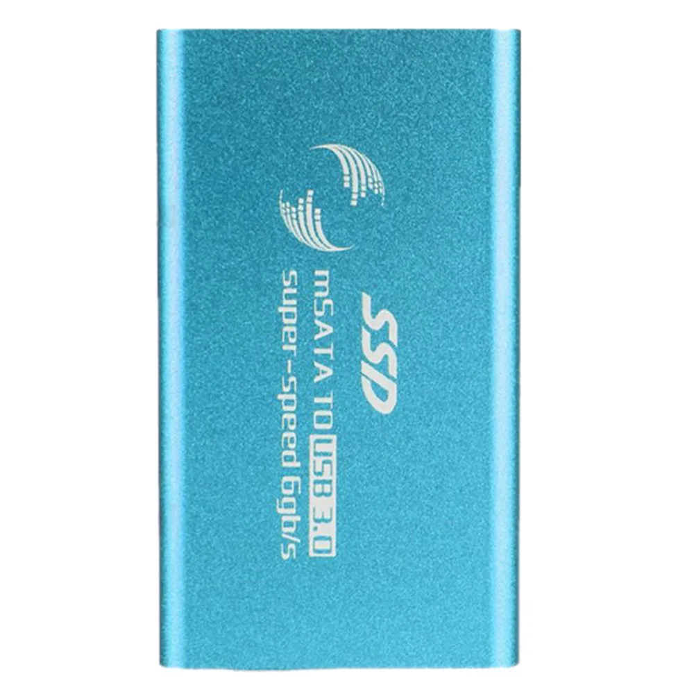 МАХА USB 3.0 HDD корпус Внешний Корпус Адаптер SSD mSATA Чехол Новый синий|usb 3.0|usb hddusb hdd