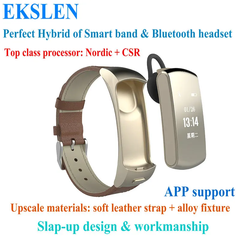 

Talkband X3 Business Smart Wristband Hybrid Smart band Bluetooth Headset Earphone Heart Rate Blood Pressure Fitness tracker