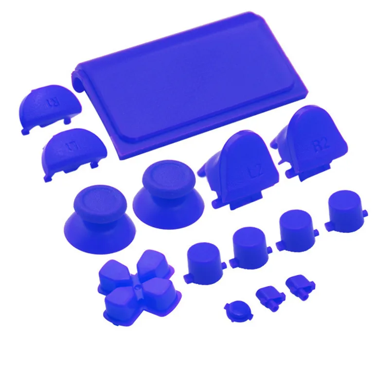 Solid Joysticks Dpad R1 L1 R2 L2 Direction Key ABXY Button For Playstation 4 PS4 Pro Slim Controller JDM-040 JDS 040 4.0 Version |