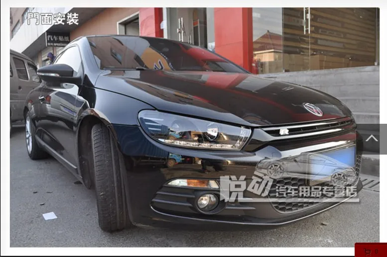 Бампер лампа для Scirocco фар 2008 2009 2010 2011 2012 2013 светодиодный фонарь для поло DRL Объектив Двойной Луч Ксеноновые