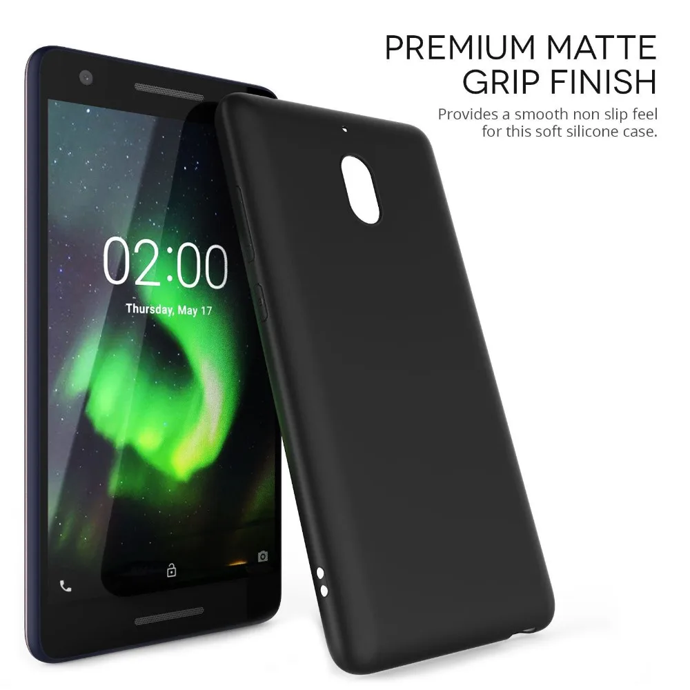 Для Nokia 2 2018 чехол 1 Матовый Мягкий ТПУ на заднюю панель телефона для TA-1080 TA-1084 A-1086
