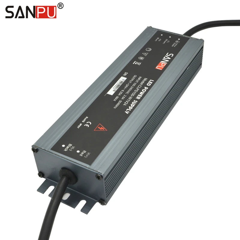 Адаптер питания SANPU светодиодный 24 в пост. Тока 150 Вт 6 А|transformer volt|switch powerswitching power