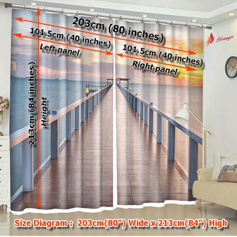 Темные леса 3D оконные шторы для гостиной спальни занавески Rideaux Фабричный
