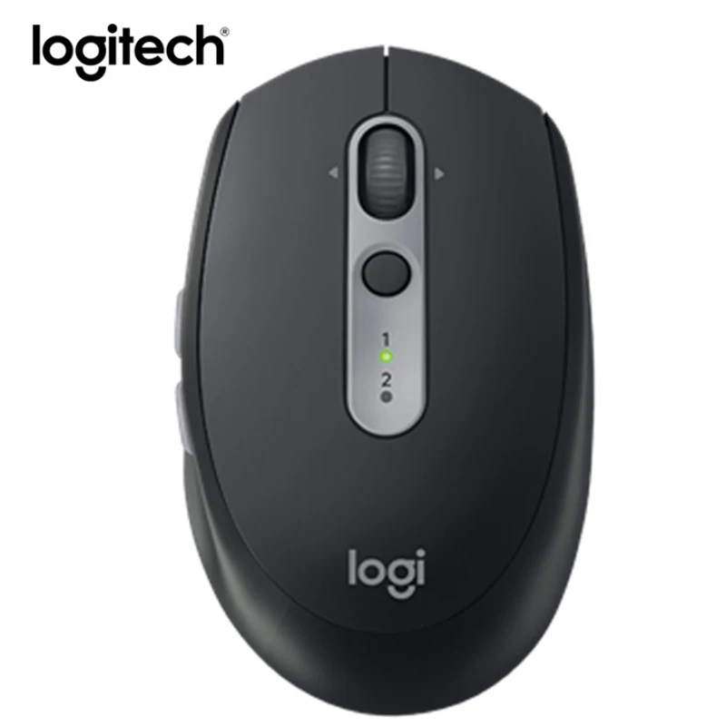 without Package Logitech M590 Беспроводной Мышь, объединяющее Bluetooth двухрежимный 2,4G Wirelss мини немой беззвучная Мышка для компьютера ноутбука мышь - Цвет: without Package