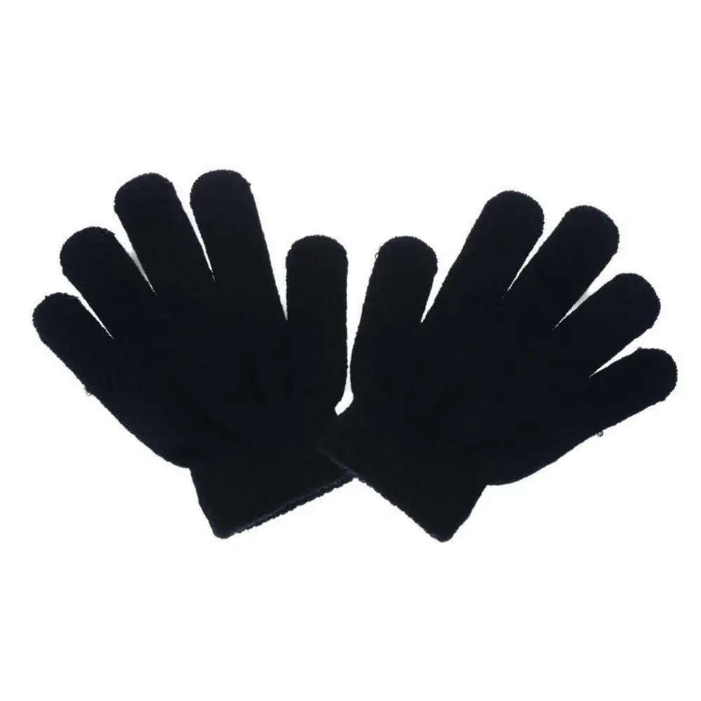 Зимние перчатки ручной работы теплые волшебные зимняя защита тянущиеся вязаные 1