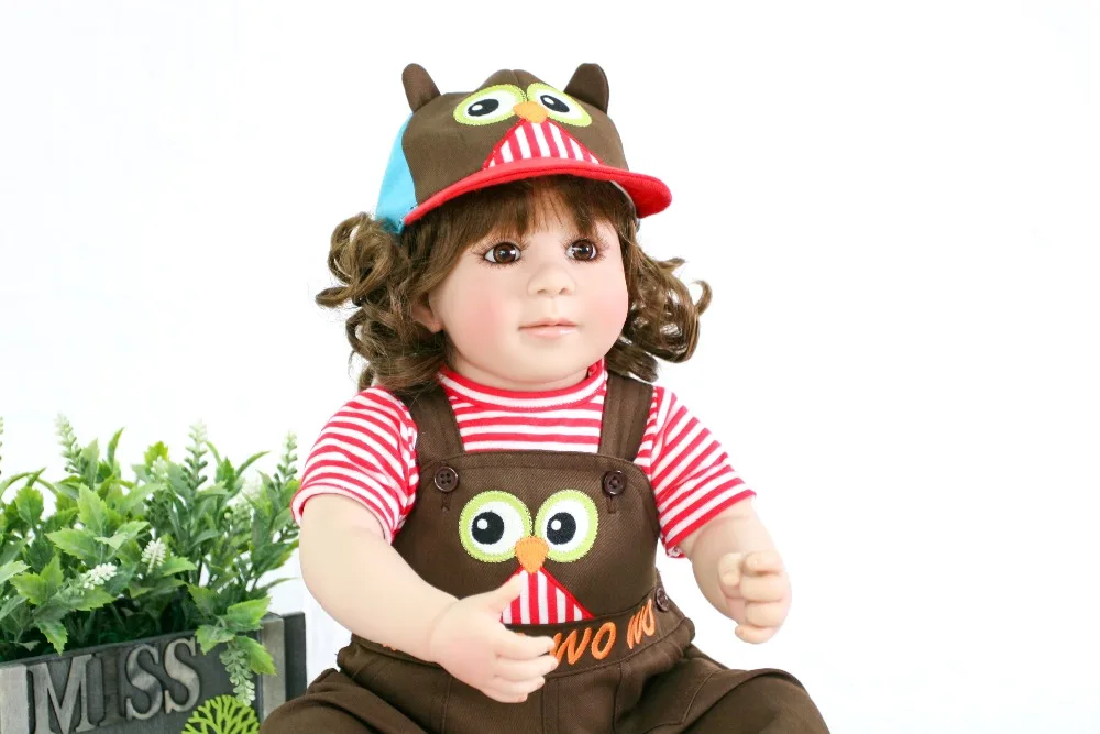 60 см силиконовая кукла для новорожденных игрушки принцессы малышей сделай сам