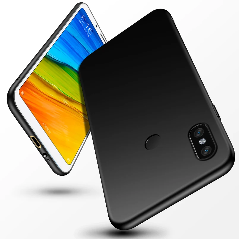 Sofe силиконовый чехол для Xiaomi Redmi Note 7 Чехол чистый цвет 5 6 Pro 6A Plus Mi 8 Lite A1 A2 |