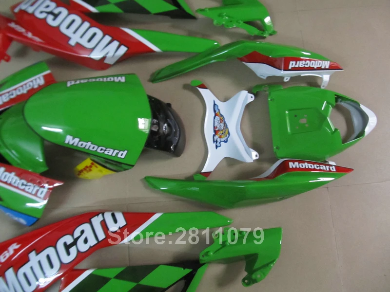 Motorcycle fairing kit for Kawasaki Ninja ZX6R 09 10 11 12 green red blue fairings set 2009 2010 2011 2012 JH12 | Автомобили и
