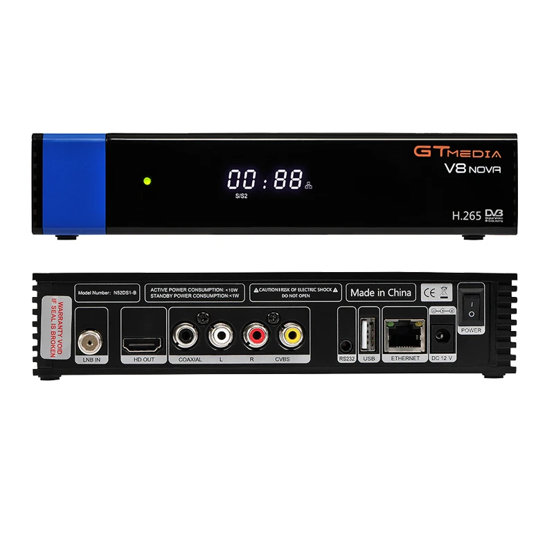 GTMEDIA V8 Nova приемник спутникового сигнала TV тюнер HEVC H.265 DVB S2 спутниковый ТВ