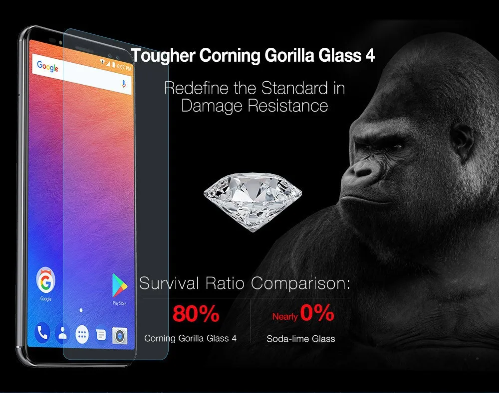 Ulefone Power 3 телефон смартфон телефоны смартфоны 6." FHD+ Экран 6080 мАч большая батарея смартфон Android 7.1 Face ID& Touch ID четыре Камер 4G мобильный телефон