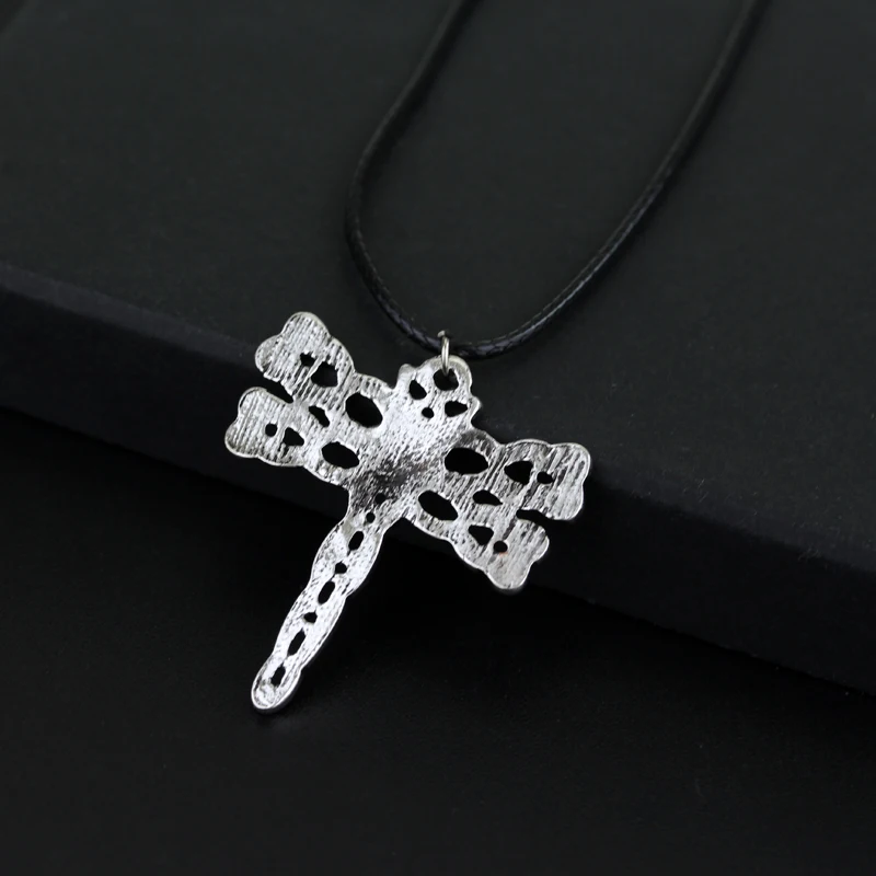 Newest Movie Dragonfly Necklaces Pendants Bijouterie Vintage Choker Necklace Women Fashion Jewelry Best Gift -30 | Украшения и