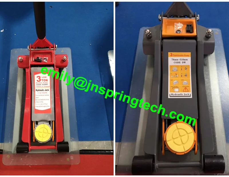 Двойной насос плоский Гидравлический Домкрат 3 тонны Максимальная высота