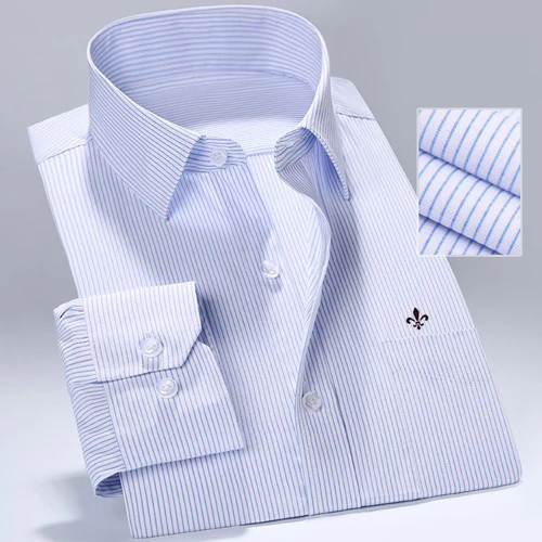 Dudalina Camisa мужские рубашки Мужская рубашка с длинными рукавами брендовая одежда Повседневная приталенная Camisa Social Masculina Chemise Homme - Цвет: XYX-A8817BLUE T