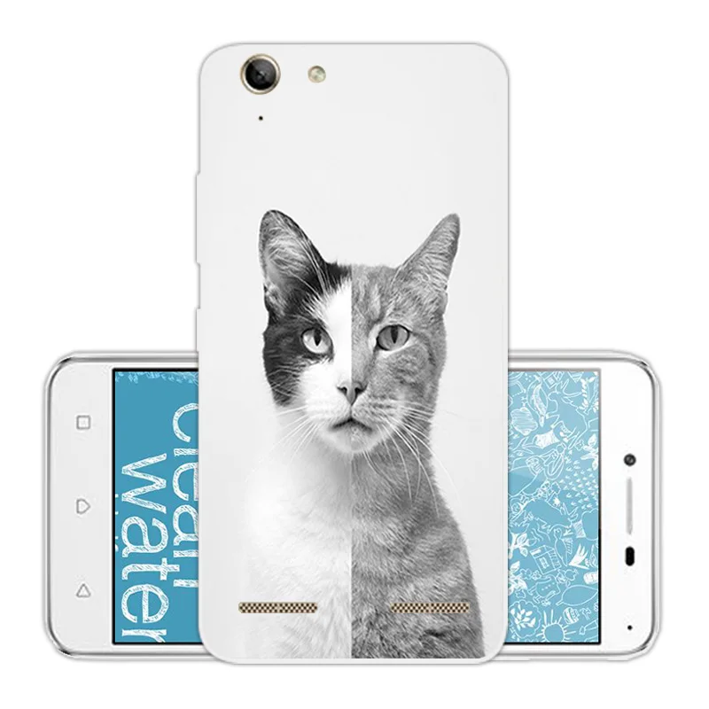 5.0&quot for Lenovo A6020 Phone Cases For Vibe K5 Silicone Square Back Cover A6020a40 Plus |