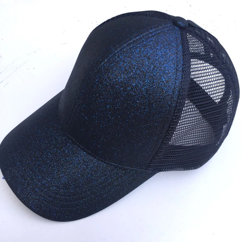 Лидер продаж, Беговая Кепка «конский хвост», женская, грязная булочка, Snapback, летние сетчатые шапки, Повседневная Спортивная Кепка s, Прямая поставка, регулируемая уличная Кепка в стиле хип-хоп - Цвет: 07