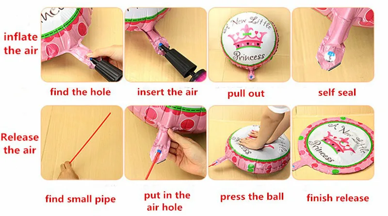 50 шт. цветы с днем рождения украшения алюминиевой воздушные шары воздушный шар