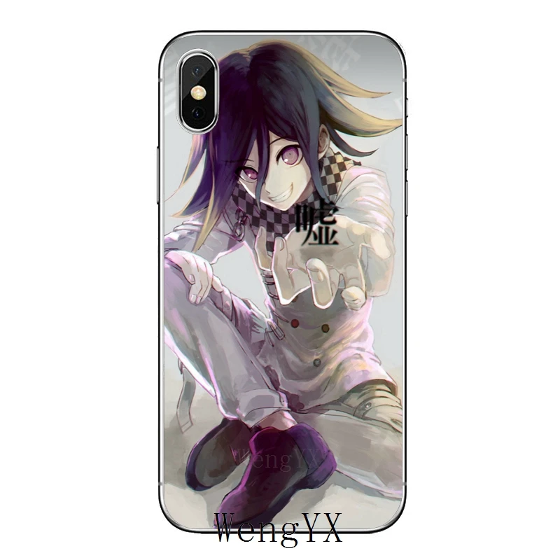 Ouma-Girl-A-15 Тонкий, из ТПУ, мягкий чехол для телефона Apple iPhone X XR XS Max 8 7 6s 6 plus SE 5S 5c 5 4S 4 Kokichi Ouma Girl Аниме - Цвет: Ouma-Girl-A-15