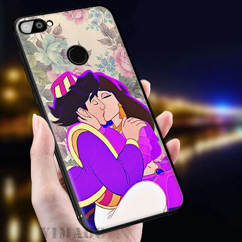 YIMAOC Aladdin Jasmine cartoon Soft Case for Huawei Mate 20 10 P30 P20 Pro P10 P9 P Smart Z 2019 &amp Nova 3 3i Lite |