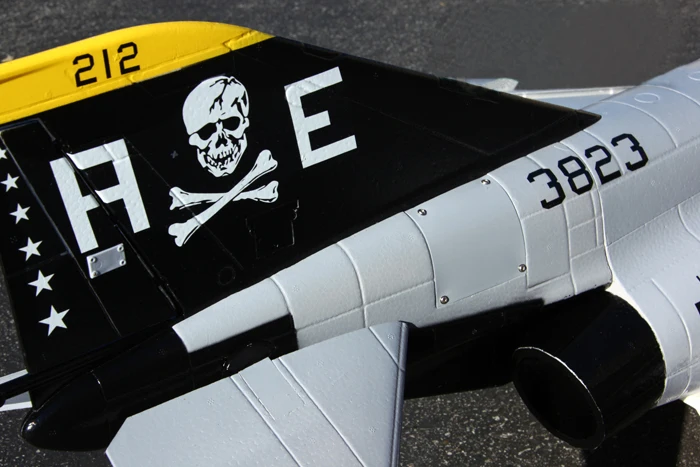 LX/полет в небе хобби F-4 Twin 70 мм 12-лезвие комплект планера