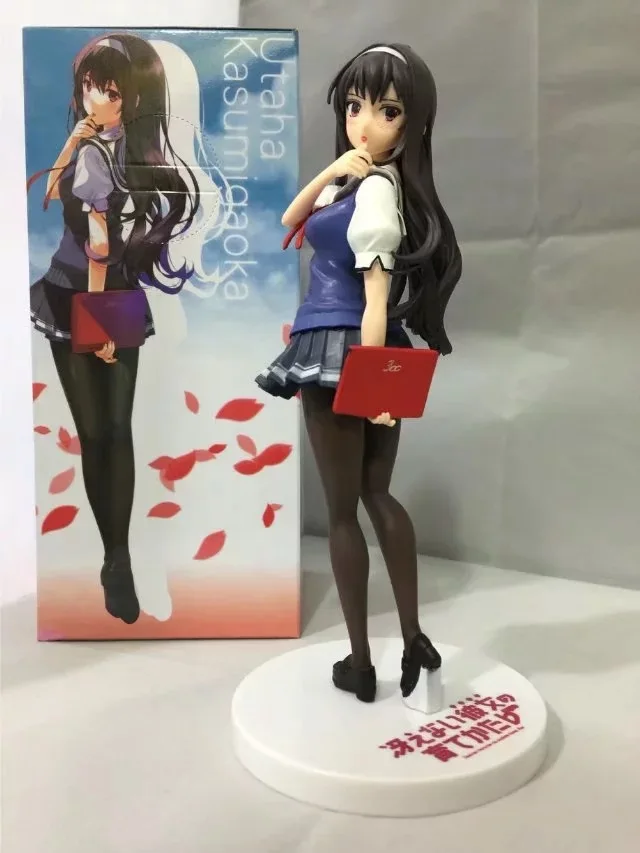 Развивающий способ Utaha Kasumigaoka ПВХ фигурка игрушки Аниме Сексуальная девушка