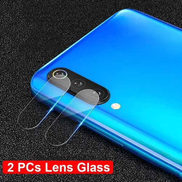 2pcs soft lens glass Закаленное стекло для Xiaomi Redmi Note 7 Pro металлическое защитное кольцо для объектива камеры для Redmi Note 8 Защитная крышка для экрана телефона - Цвет: 2pcs soft lens glass