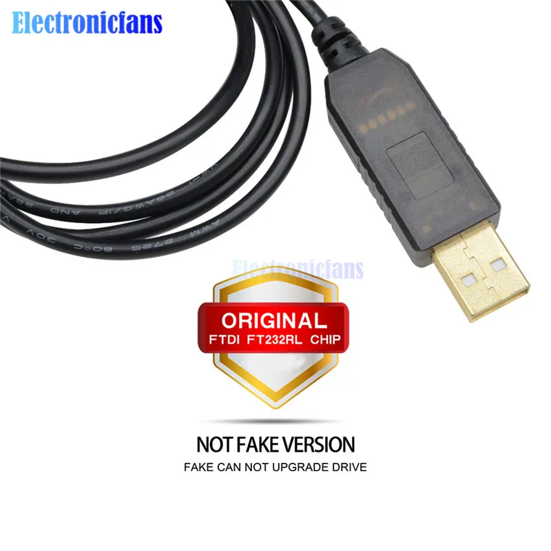 Оригинальный 6 контактный FTDI FT232RL FT232 USB для TTL RS232 модуль адаптера