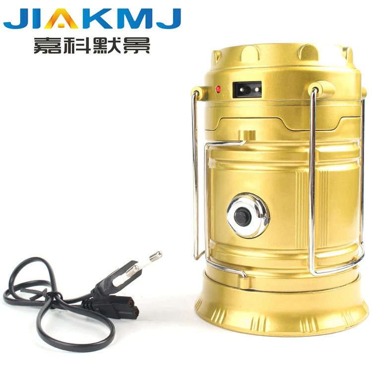 Портативный походный фонарь на солнечной батарее складной светодиодный