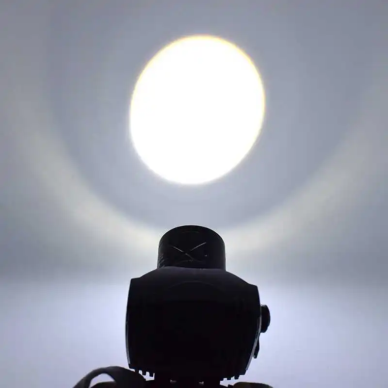 Мощный фонарь Головной налобный зум водонепроницаемый светодиодный для охоты