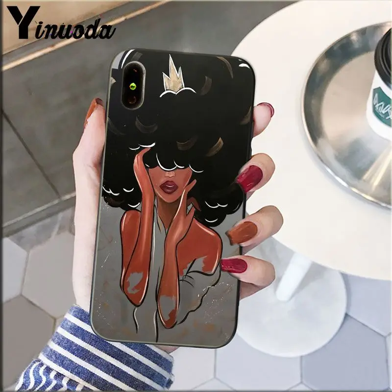 Yinuoda черные чехлы для телефонов Apple iPhone 8 7 6 6S Plus X XS MAX 5 | Мобильные телефоны и