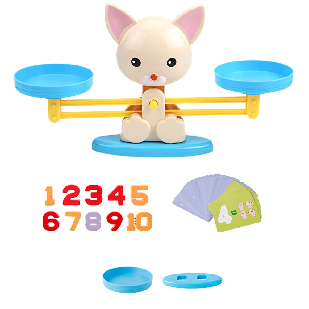 Настольная игра для собаки Math Balancing Scale игрушка образовательный математический