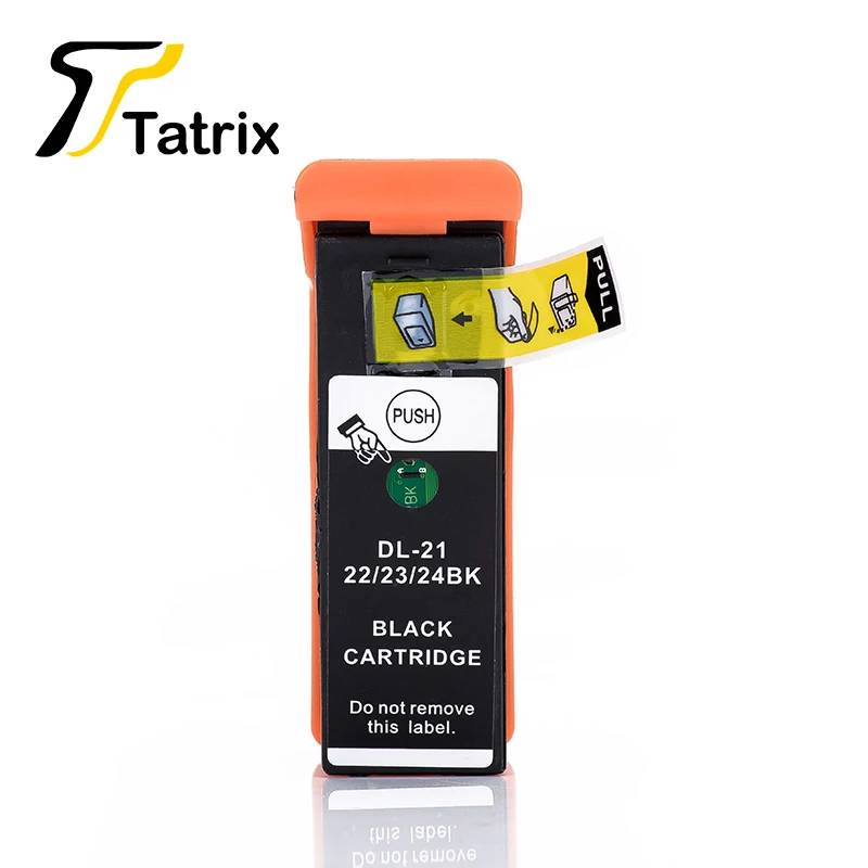 Чернильный картридж Tatrix для DELL 21 22 23 24 Картридж струйный DL21 принтера V313 V313W V515W P513W