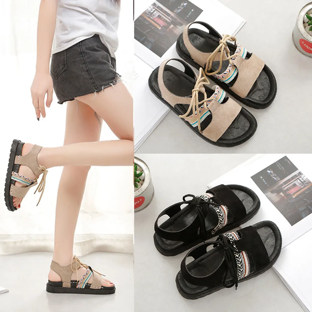 YOUYEDIAN/Женская обувь сезон лето женская на платформе Модная Повседневная пляжная