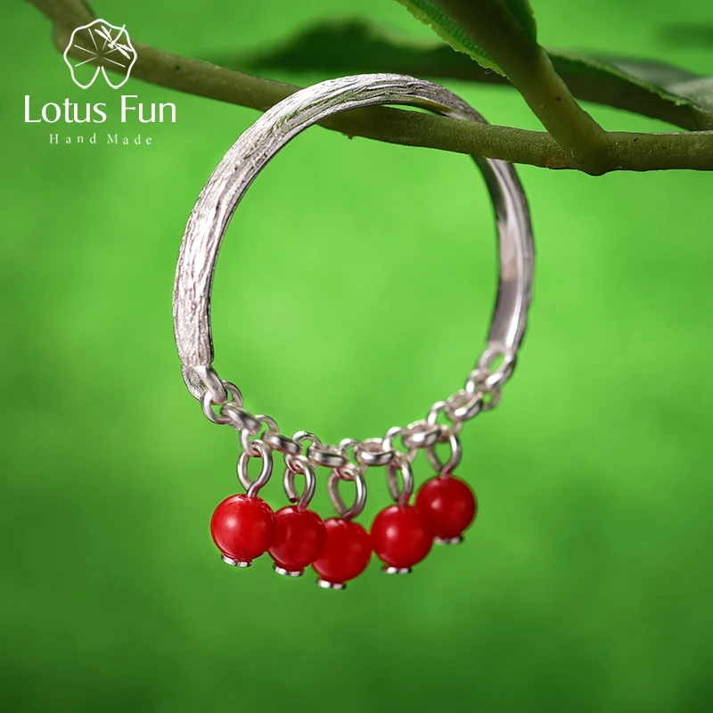 Женское кольцо падуба Lotus Fun изящное дизайнерское ювелирное изделие ручного