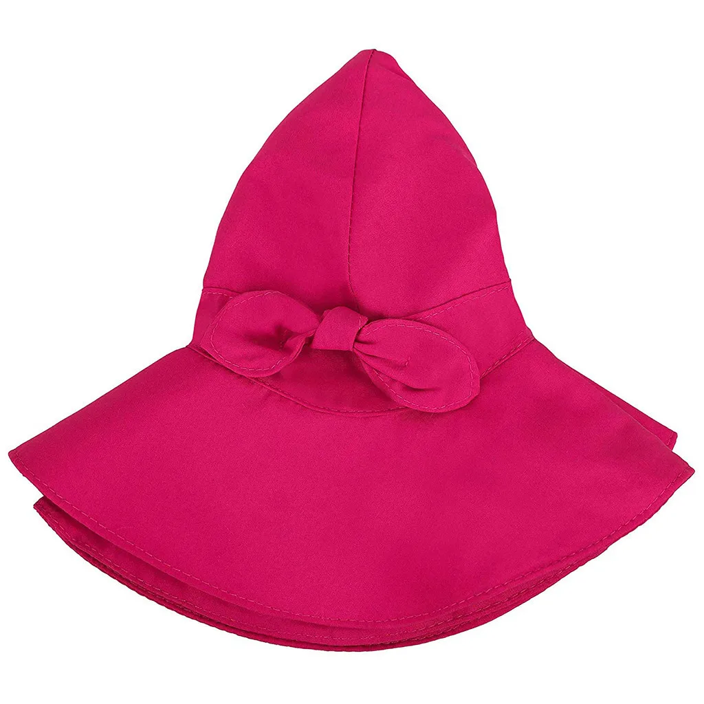

Toddler Baby Kids Girls Boys Hat Candy Solid Ribbons Breathable Hat Bucket cap for boy girl baby beanie