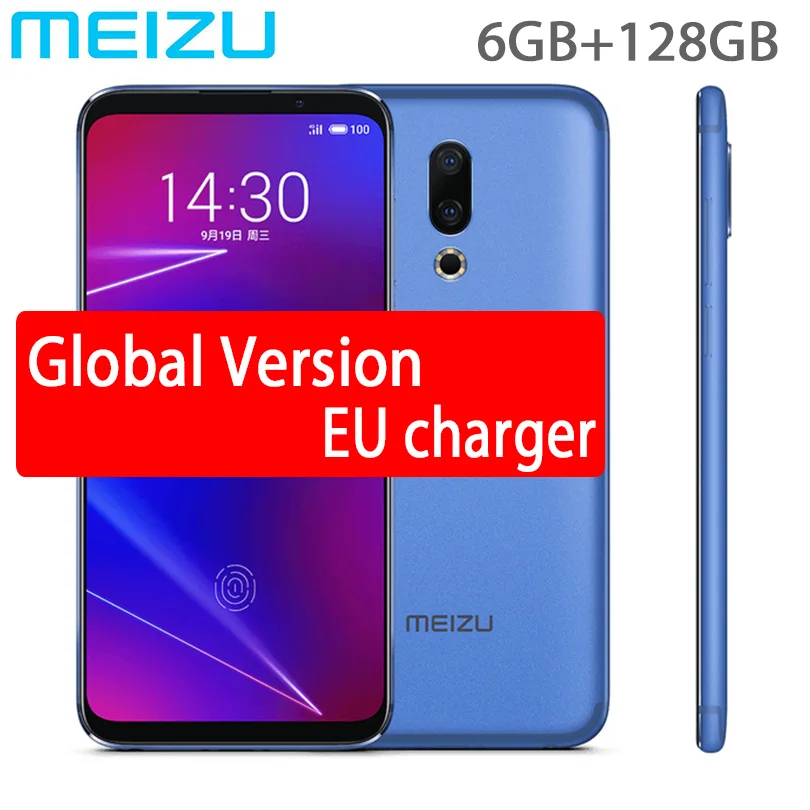 Глобальная версия Meizu 16 4G LTE 6 ГБ оперативной памяти мобильный телефон Snapdragon 710