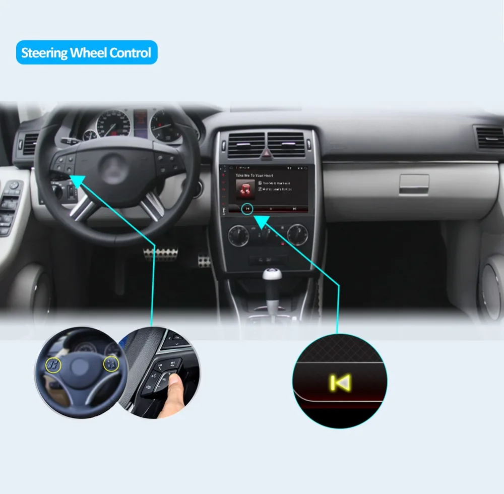 Android 9,0 2 DIN Автомобильный dvd-проигрыватель с gps для Mercedes Benz B-Class W245 A-Class W169 виано Вито W639 Sprinter W906 Wi-Fi 3/4g BT DAB OBD