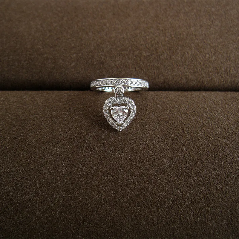 Женские свадебные/вечерние серьги кольца с кубическим цирконием класса ААА