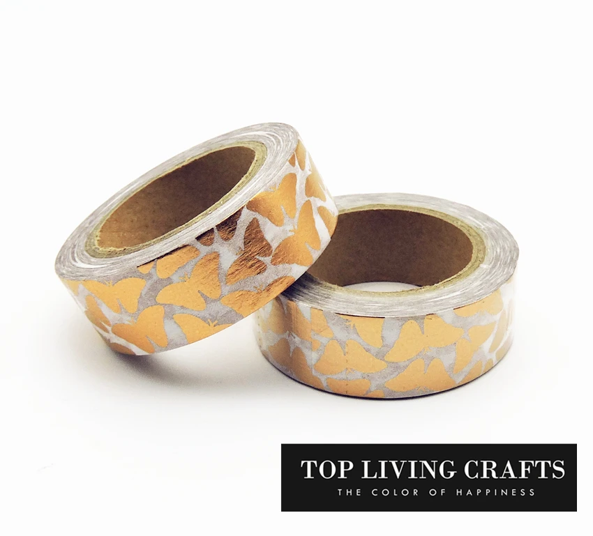 Лента Washi в виде бабочки на хэллоуин японские канцелярские принадлежности 1 5*10