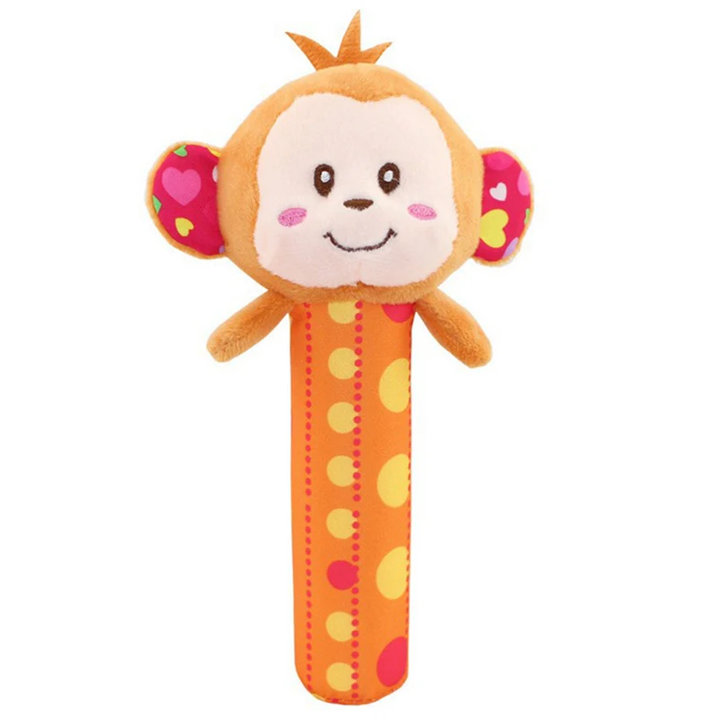 Baby Lathe Hanging Ring Animal Rattles Crib Stroller Toys Teethers Stuffed Dolls Toy | Игрушки и хобби