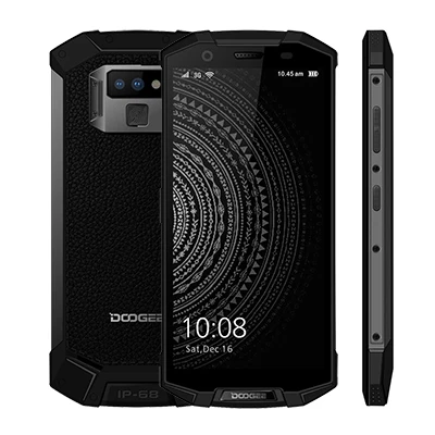 DOOGEE S70 IP68/IP69K Водонепроницаемый игровой мобильный телефон на процессоре Helio P23 Octa Core 6 Гб 64 Гб NFC 5500 мА/ч, 5,99 FHD Беспроводной зарядки смартфона