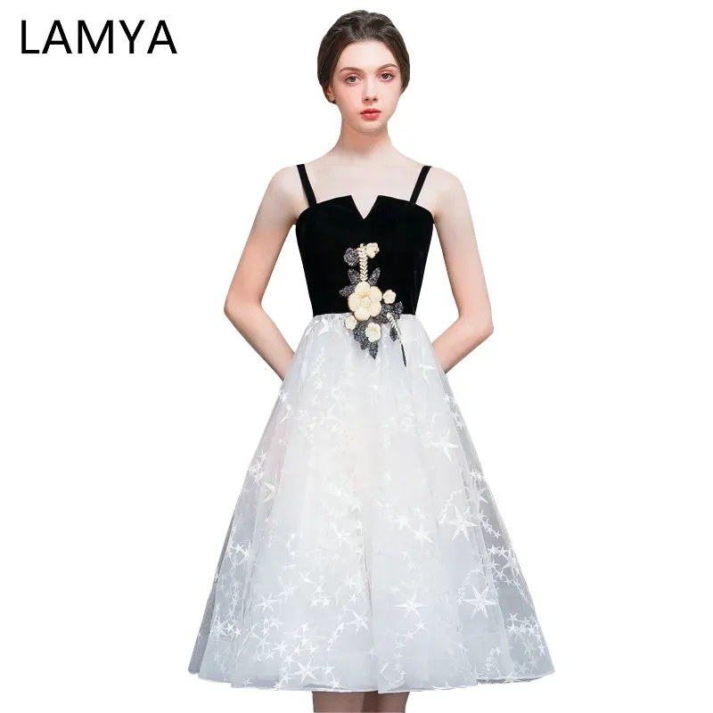 Ламия простой шифоновые Выходные туфли на выпускной бал платья 2021 зубчатый