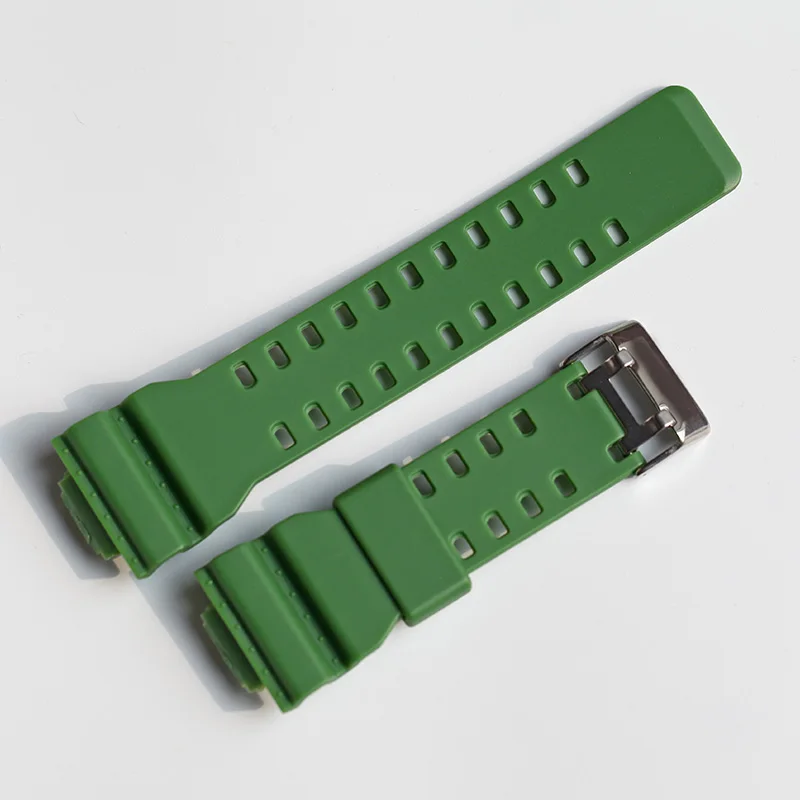 Hoge Kwaliteit Nieuwe Merk 16 мм Резиновая лента для CASIO G-SHOCK Horloges Vervanging ремешок спортивный