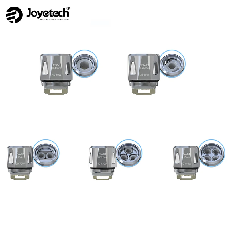 20/10/5 шт Joyetech ProC1 S ProC2 ProC3 ProC4 сменный испаритель для ProCore Атомайзер|coil head|replacement coil