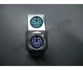 

Original new 100% PS2 dual connection 6P mouse seat keyboard connector